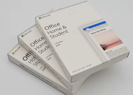 Het authentieke Huis van Microsoft Office 2019 en MAC van PC van Studentenboxed sealed windows