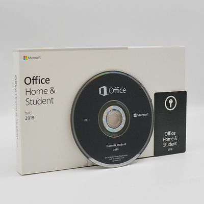 Het echte Huis en Student Medialess Retail Box van Microsoft Office 2019