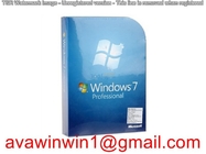 Spaans Meertalig Microsoft Windows 7 Pro Kleinhandelsdoos voor het Originele Volledige Pakket van DIY 100% leverancier